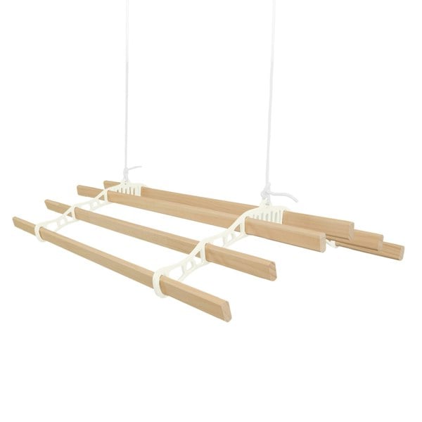 Monstershop Clothing Airer Ceiling Pulley - Ivory - 1.4m