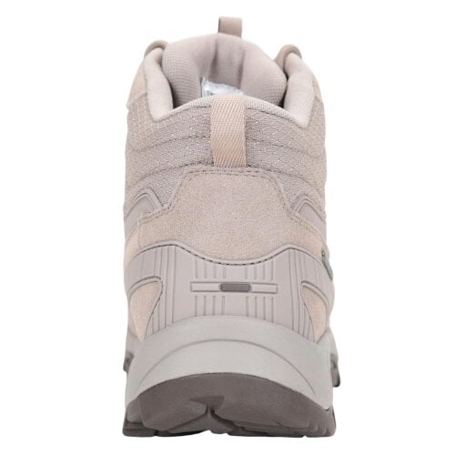 Mountain Warehouse Womens Suede Waterproof Walking Boots - Beige