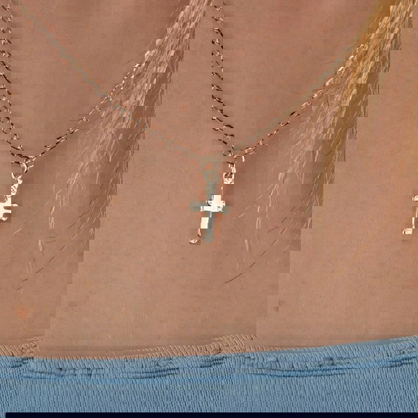 Cross Necklace - Sterling Silver - MYLEE London