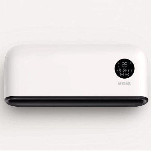 MYLEK Over Door Heater 2000W Wall Mounted Indoor Overdoor Hot Air Downflow Curtain White