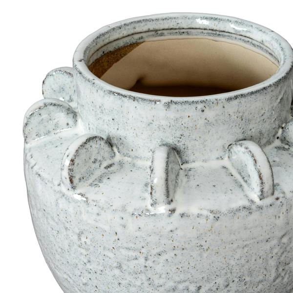 Hill Interiors Dara Vase - White - 