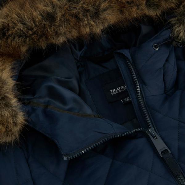 Regatta Womens/Ladies Fionne Long Length Jacket - Navy - 