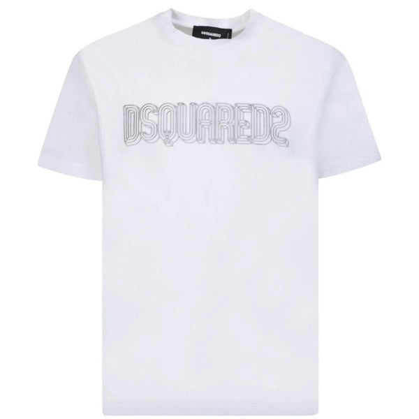 Dsquared2 Brand Logo Cool Fit T-Shirt - White