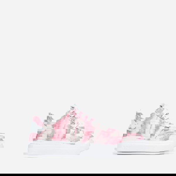 Cole Haan GrandPro Rally Canvas Court Shoes - Pink Ikat Print/Optic White