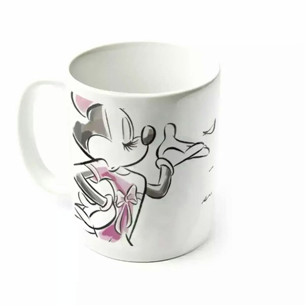 Disney Sweet Minnie Mouse Mug - White/Pink/Black