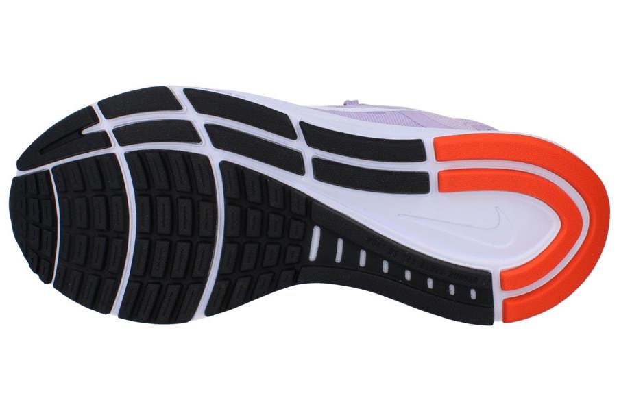 Nike Womens Air Zoom Structure 24 Da8570  501 - Doll White Lilac Rush Orange 501 - Photo 4