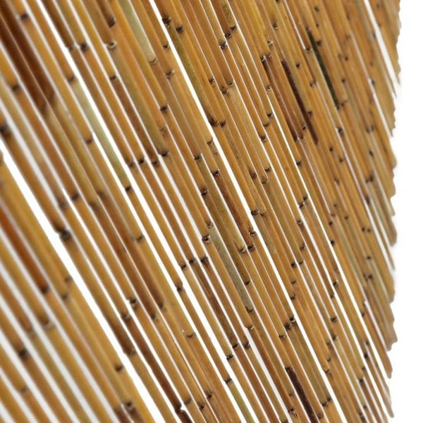 Berkfield Door Curtain Bamboo 90x200 cm