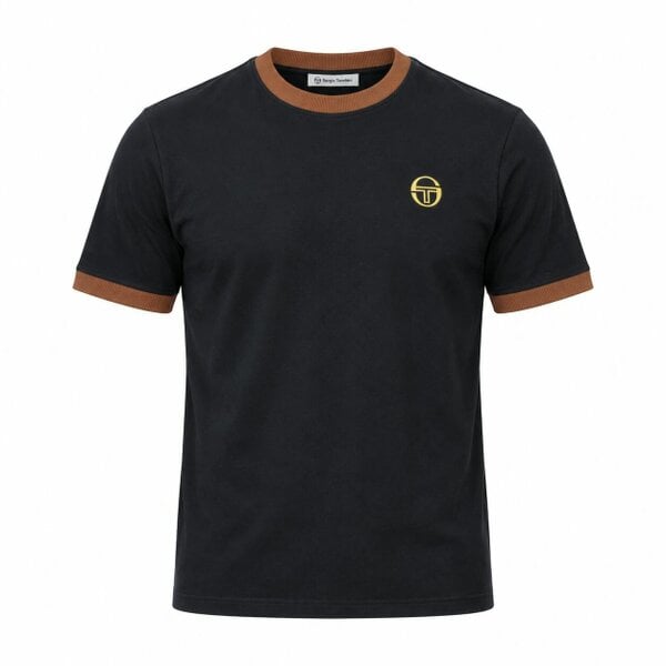Sergio Tacchini Nera T-Shirt Black/Potting Soil