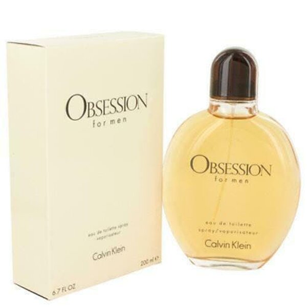 Calvin Klein Obsession For Men 200ml Eau De Toilette EDT Spray For Him
