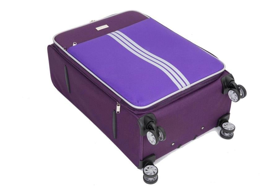 Eagle Luggage Lightweight Cabin 4 Wheel Soft Luggage Travel Bag