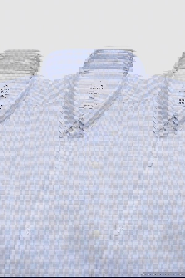 ENORSIA Men's Button Down Short Sleeve Shirt