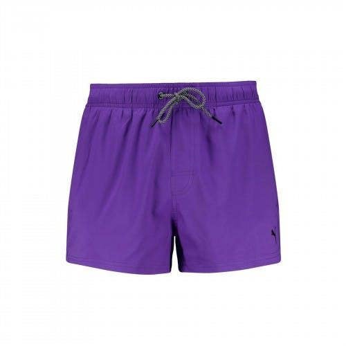 Puma Mens Logo Swim Shorts - Green - 