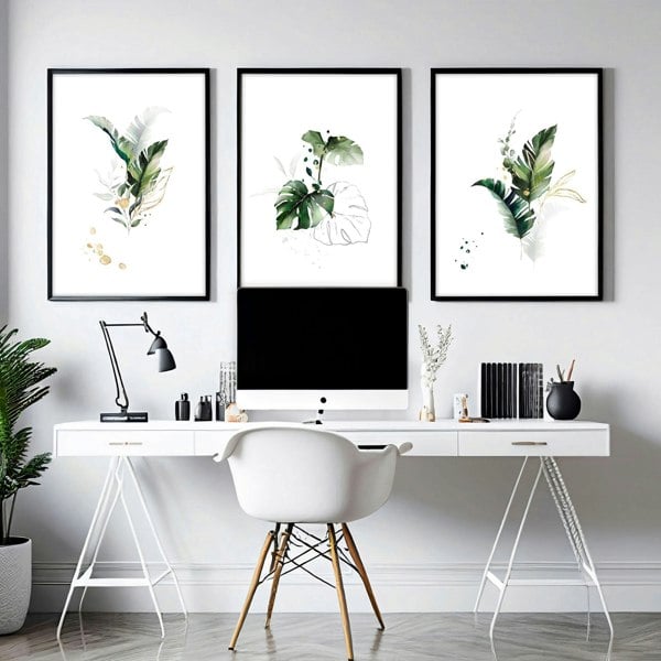 Office art wall | set of 3 wall art prints