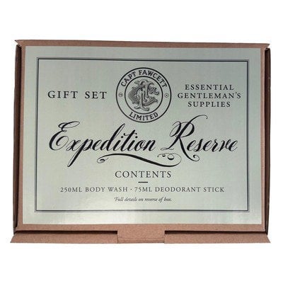 Captain Fawcett's Expedition Reserve Gentleman's Supplies Gift Set