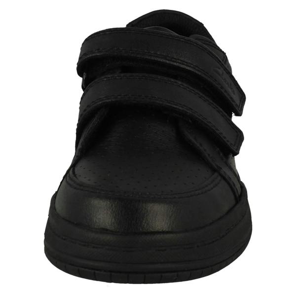 Clarks Boys Clarks Lightweight Hook & Loop Fastening School Shoes Fawn Strap