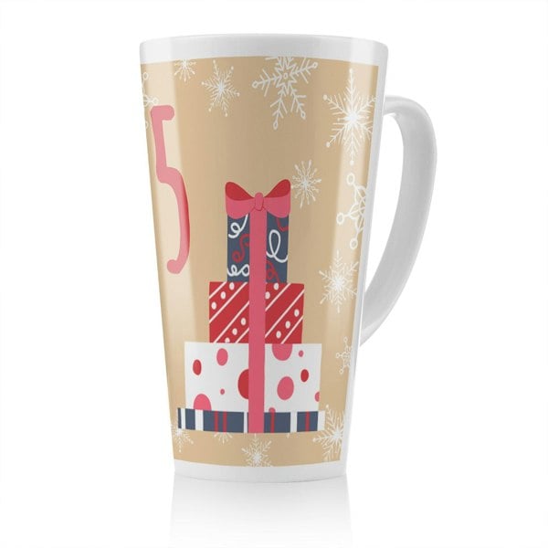 Benjamin Tate Design Advent Calendar 25 Days Of Christmas Dining Latte Mug