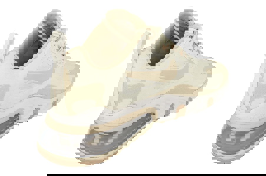 Nike Air Max 270 React Womens Cj0619  102 - Summit White Light Orewood Brown 102 - Photo 2