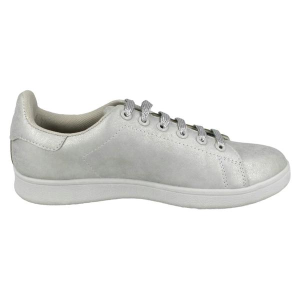 Spot On Ladies Spot On Flat Lace Up Pumps F80267