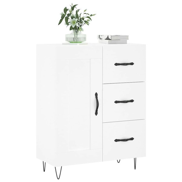 Berkfield Sideboard White 69.5x34x90 cm Engineered Wood