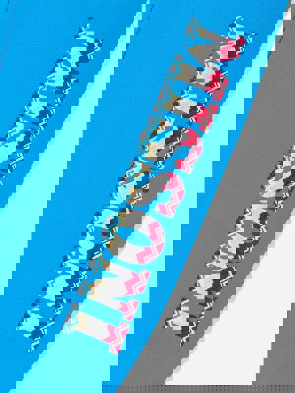 Missoni Boys Logo Joggers in Blue