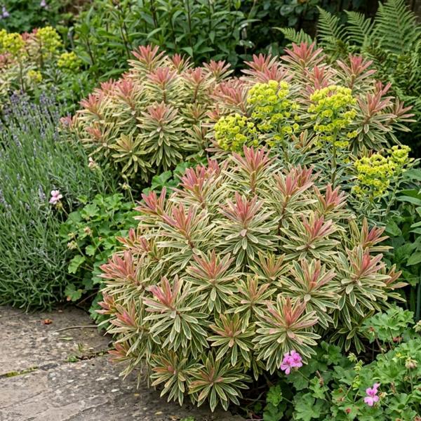 Euphorbia Ascot Rainbow The Rose Press Garden