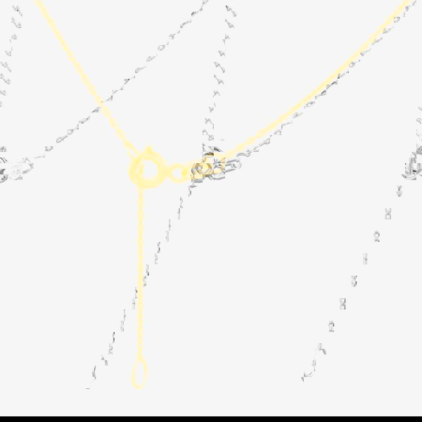 T. H. Baker 9ct Yellow Gold Cubic Zirconia Chain 1.19.1970