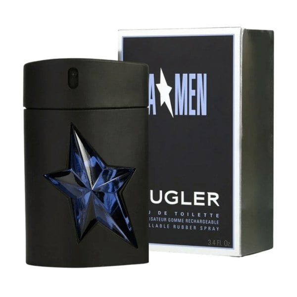 Thierry Mugler Men's Aftershave Thierry Mugler A*Men Rubber Flask Eau de Toilette Men's Aftershave Refillable Spray (100ml)
