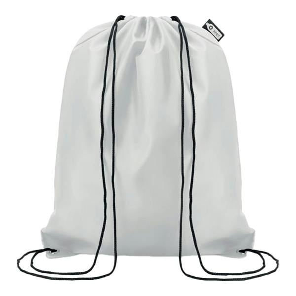 MidOcean Shooppet RPET 190T Drawstring Bag - White - 