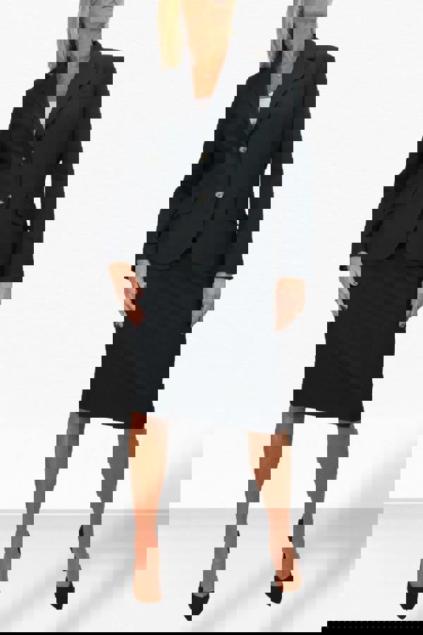 Paulo Due Women's 2 Piece Tailored Skirt Suit