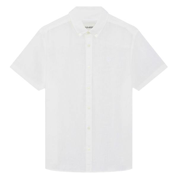 Lyle & Scott Short Sleeve Linen Shirt