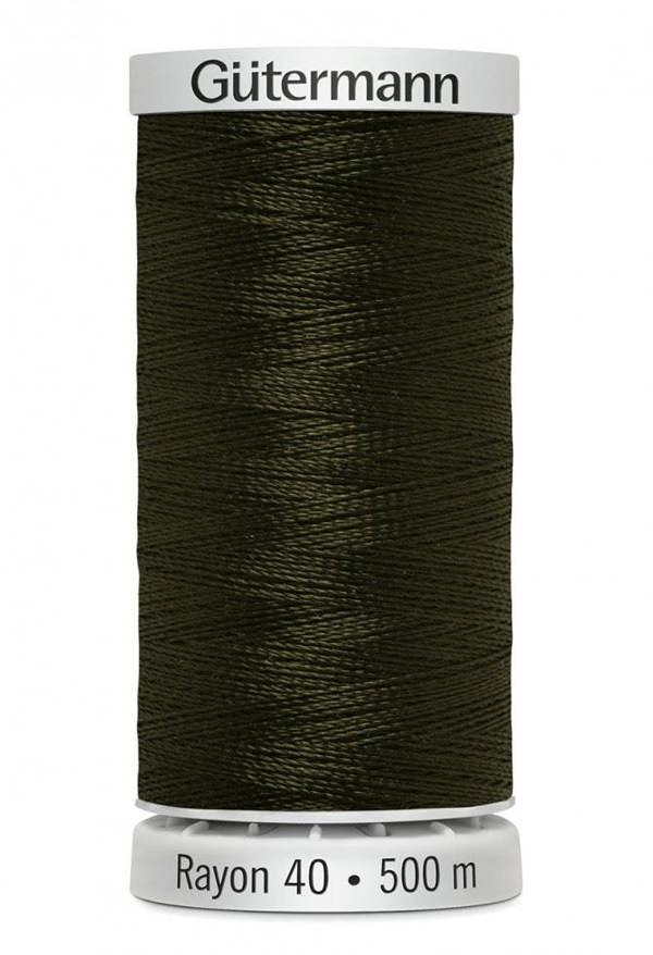 Gutermann No 40 Sulky Rayon Embroidery Thread 500m Rayon Thread Suitable For Embroidery