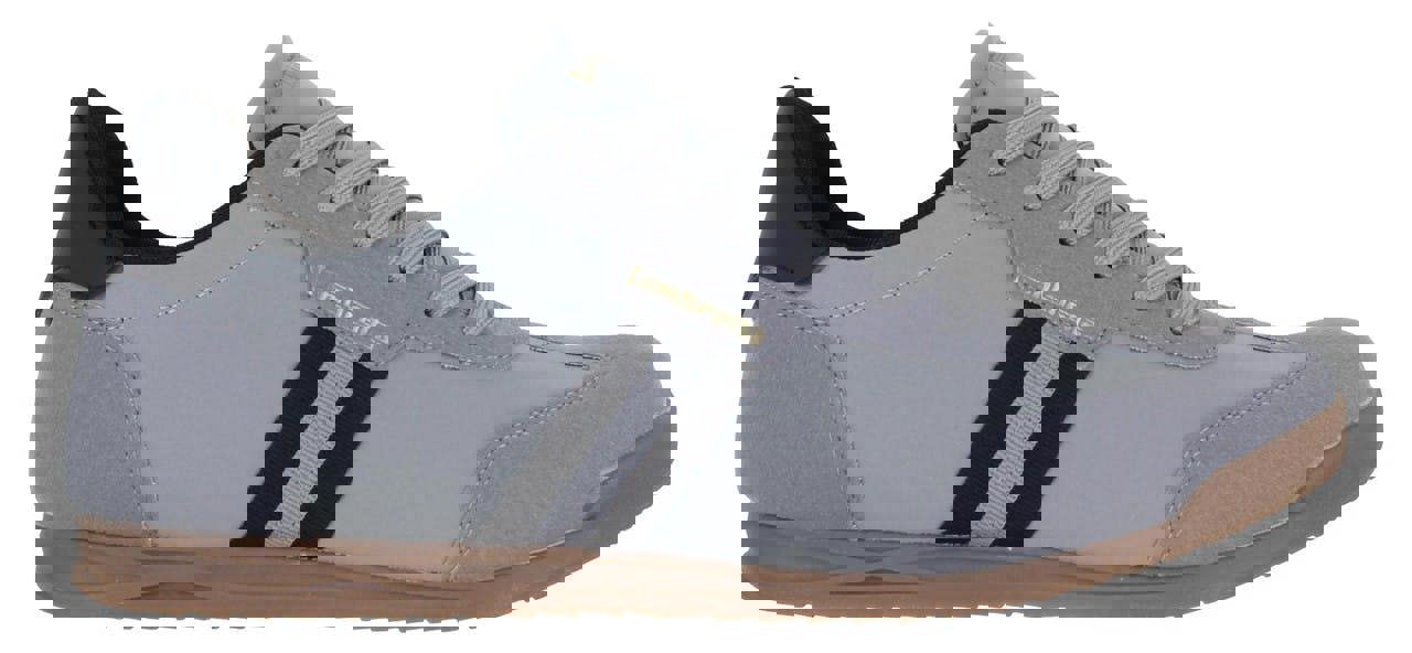 Lambretta Tackle Mens Casual Smart Lace Up Retro Trainers