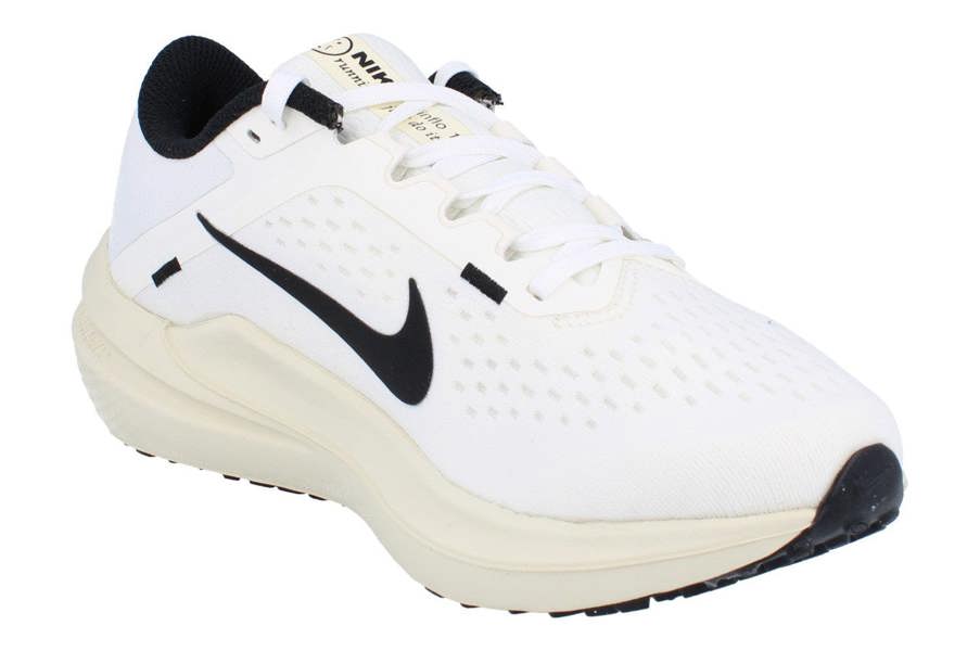 Nike Womens Air Winflo 10 Running Trainers Hf0738 Shoes  101 - Sail Black Coconut Milk White 101 - Photo 3