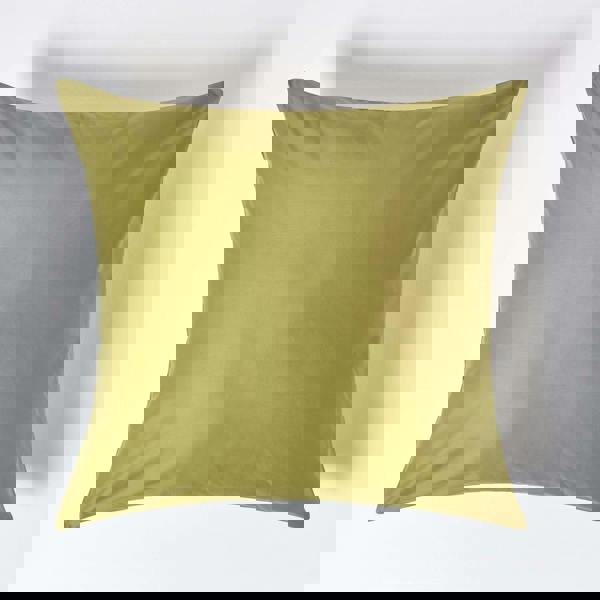 HOMESCAPES Premium 1000 TC Egyptian Cotton Sateen Weave Pillowcase, European Size