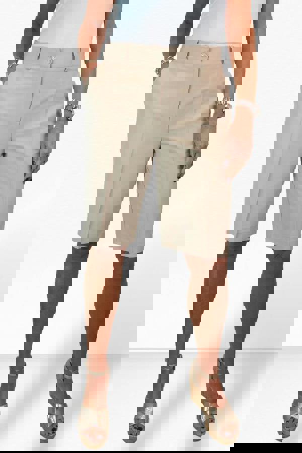 Paulo Due Women's Smart Pleated Tailored Shorts