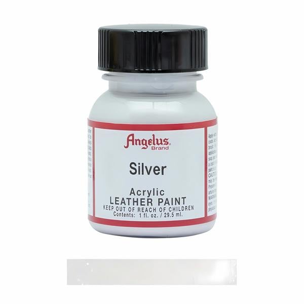 Angelus Metallic Leather Paint for Sneaker Customs and Shoes 1oz