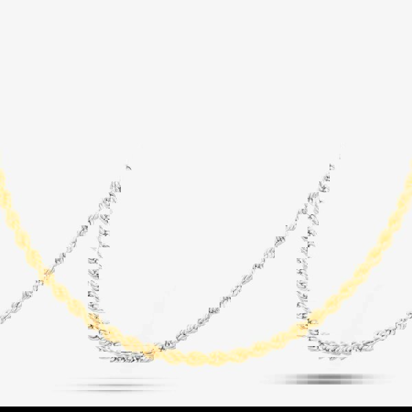 T. H. Baker 9ct Yellow Gold Fine Rope Chain 040HVCY