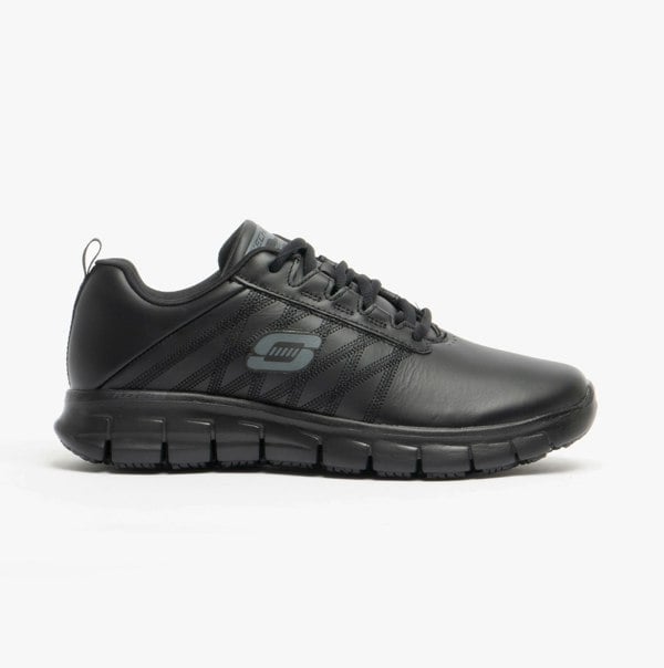 Skechers Work Skechers Work 76576EC SURE TRACK ERATH SR Womens Occupational Shoes Black