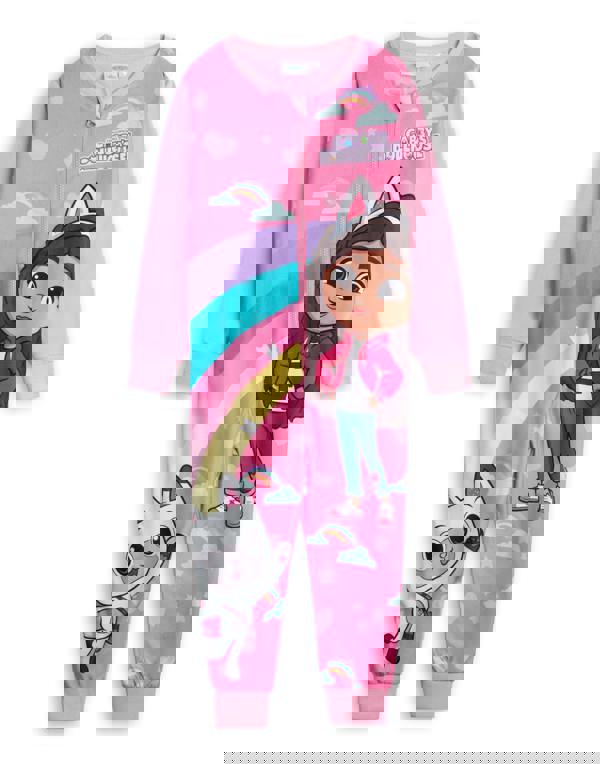 Gabby's Dollhouse Girls Pink Character Onesie