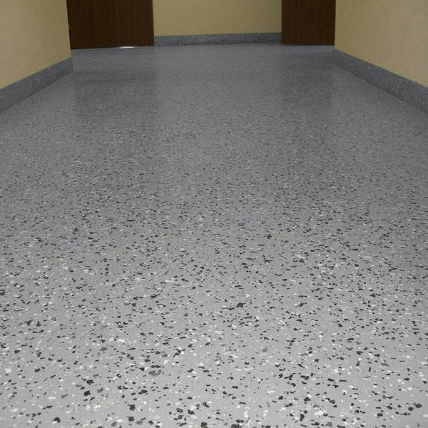 Set of 24 Peel and Stick PVC Granite Floor Tile Living and Home