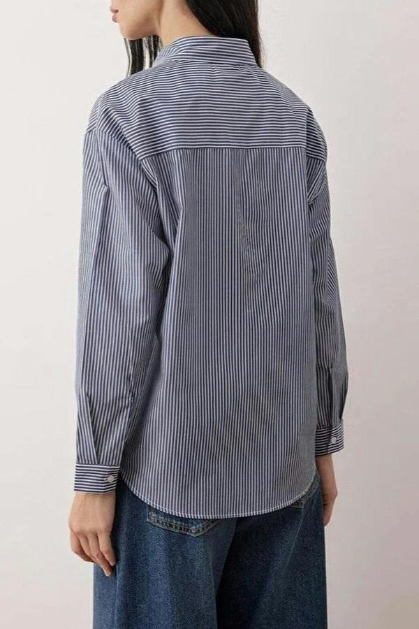 WOVCOR Striped Oversize Shirt