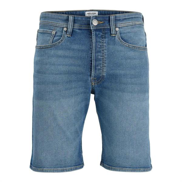 Jack And Jones Mens Rick Denim Slim Shorts - Light Blue - 