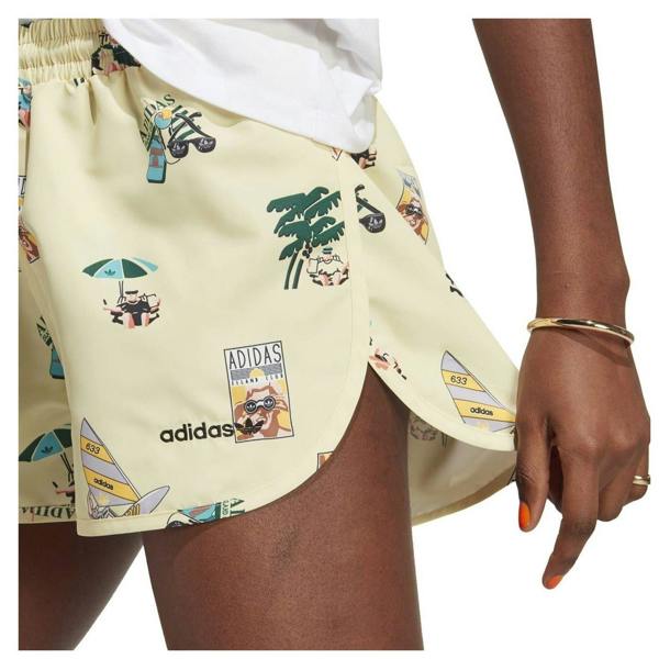 Adidas Womens/Ladies Originals Shorts - Multicoloured Print - 