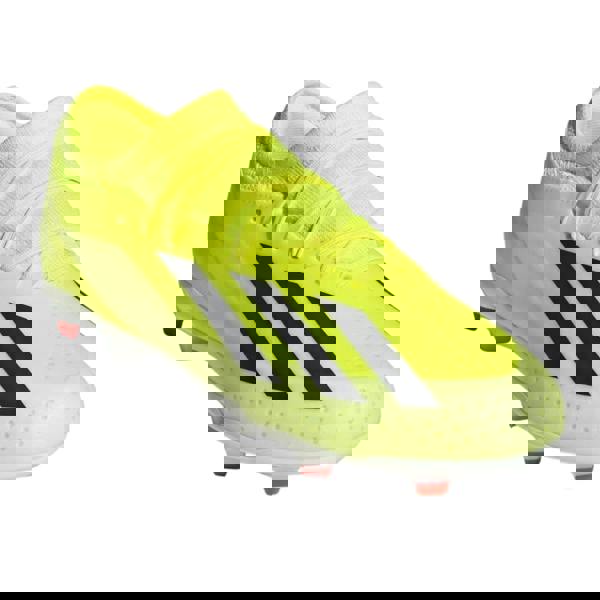 Adidas Childrens/Kids X Crazyfast League Firm Ground Football Boots - Yellow/Black