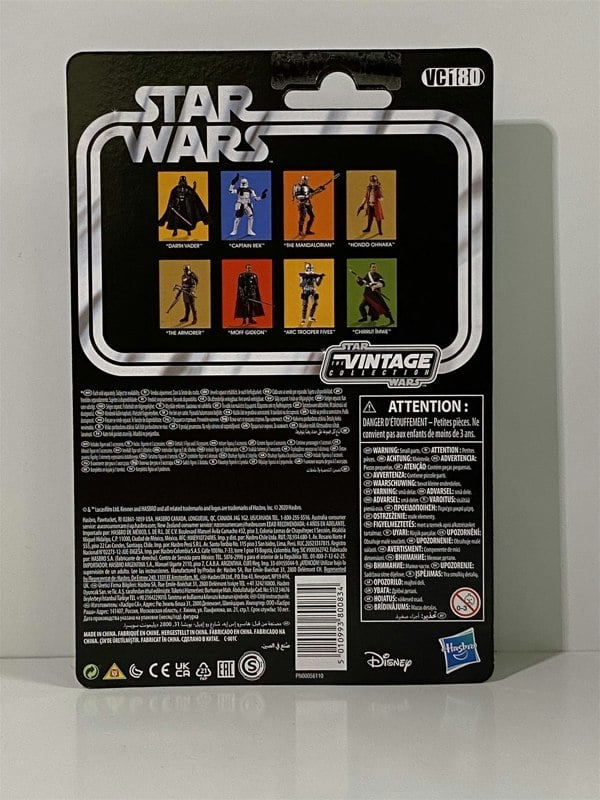 moff gideon the mandalorian star wars kenner vc180 hasbro f1094