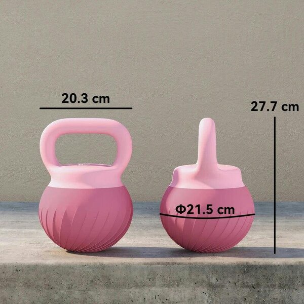 Soft Kettlebell, 8kg Kettle Bell with Anti-Slip Grip for Home Gym Weight Lifting and Strength Training