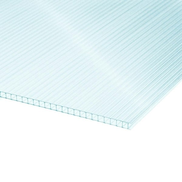 Livingandhome Clear Polycarbonate Sheets for Greenhouse Covering Living and Home