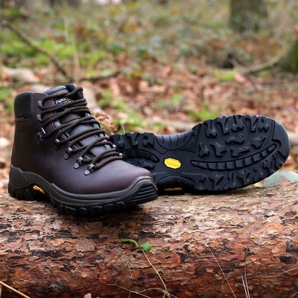 Grisport Mens Avenger Waxy Leather Walking Boots - Brown