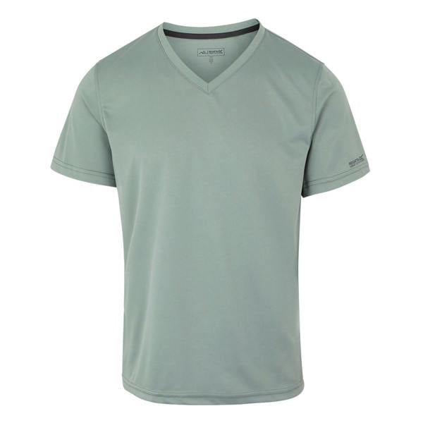 Regatta Mens Fingal V Neck T-Shirt - Glacier