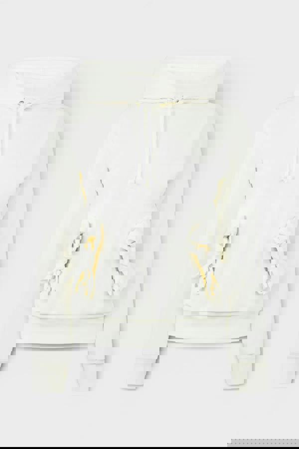 CDG Comme Des Garcons CDG Bow Detail Hoodie Off White